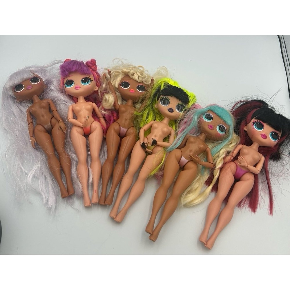 LOL OMG Surprise Nude Dolls Lot 10